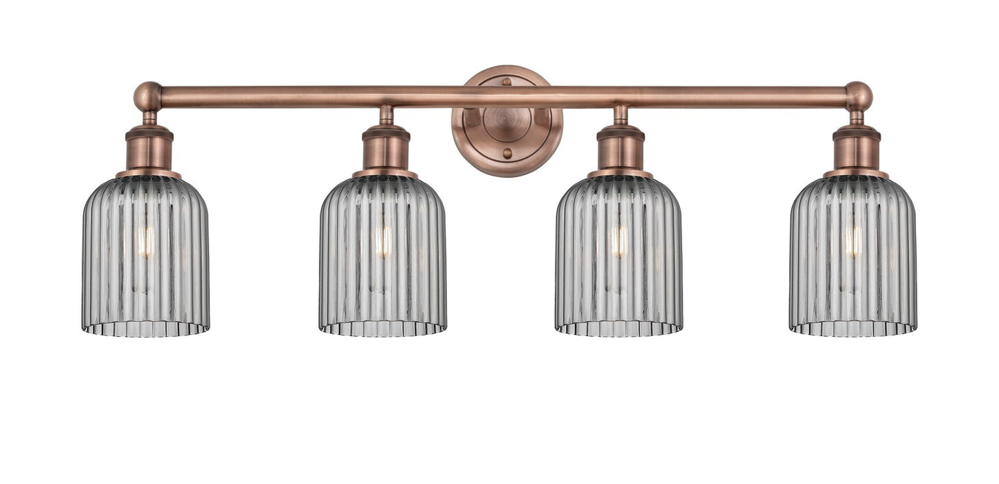 Innovations - 616-4W-AC-G559-5SM - Four Light Bath Vanity - Edison - Antique Copper