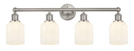 Innovations - 616-4W-SN-G559-5GWH - Four Light Bath Vanity - Edison - Brushed Satin Nickel