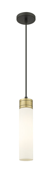 Innovations - 617-1P-BAB-G617-11SWH - One Light Mini Pendant - Downtown Urban - Black Antique Brass