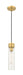 Innovations - 617-1P-BB-G617-11CL - One Light Mini Pendant - Downtown Urban - Brushed Brass