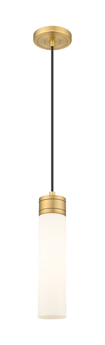 Innovations - 617-1P-BB-G617-11WH - One Light Mini Pendant - Downtown Urban - Brushed Brass