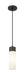 Innovations - 617-1P-BK-G617-8SWH - One Light Mini Pendant - Downtown Urban - Matte Black