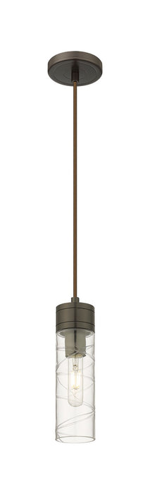 Innovations - 617-1P-OB-G617-8DE - One Light Mini Pendant - Downtown Urban - Oil Rubbed Bronze