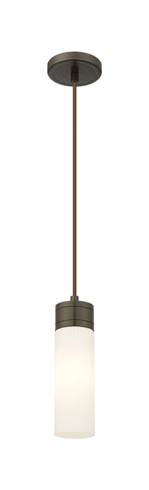 Innovations - 617-1P-OB-G617-8SWH - One Light Mini Pendant - Downtown Urban - Oil Rubbed Bronze