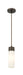 Innovations - 617-1P-OB-G617-8SWH - One Light Mini Pendant - Downtown Urban - Oil Rubbed Bronze