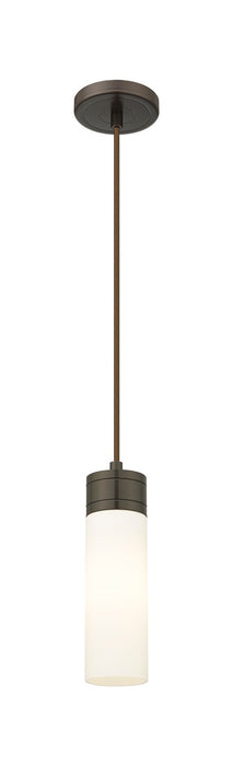 Innovations - 617-1P-OB-G617-8WH - One Light Mini Pendant - Downtown Urban - Oil Rubbed Bronze