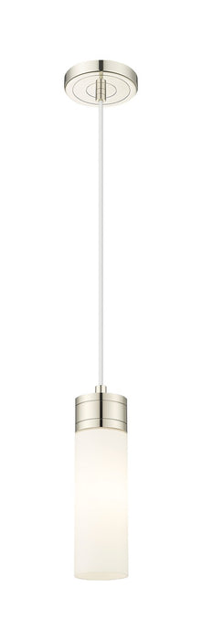 Innovations - 617-1P-PN-G617-8WH - One Light Mini Pendant - Downtown Urban - Polished Nickel