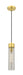 Innovations - 617-1P-SG-G617-11SM - One Light Mini Pendant - Downtown Urban - Satin Gold