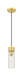 Innovations - 617-1P-SG-G617-8DE - One Light Mini Pendant - Downtown Urban - Satin Gold