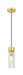 Innovations - 617-1P-SG-G617-8SCL - One Light Mini Pendant - Downtown Urban - Satin Gold