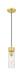 Innovations - 617-1P-SG-G617-8SDY - One Light Mini Pendant - Downtown Urban - Satin Gold