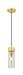 Innovations - 617-1P-SG-G617-8SM - One Light Mini Pendant - Downtown Urban - Satin Gold