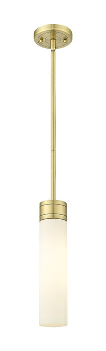 Innovations - 617-1S-AB-G617-11SWH - One Light Mini Pendant - Downtown Urban - Antique Brass