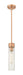 Innovations - 617-1S-AC-G617-11SDY - One Light Mini Pendant - Downtown Urban - Antique Copper