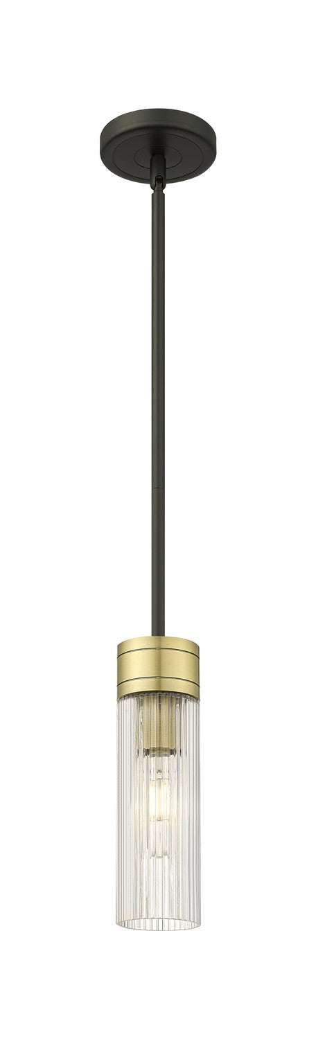 Innovations - 617-1S-BAB-G617-8SCL - One Light Mini Pendant - Downtown Urban - Black Antique Brass