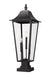 Z-Lite - 5008PHXLS-SQPM-BK - Three Light Outdoor Pier Mount - Gannon - Black