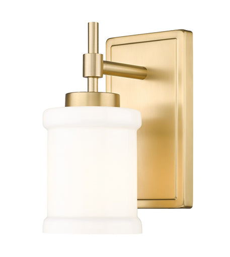 Cadoc One Light Wall Sconce Modern Gold