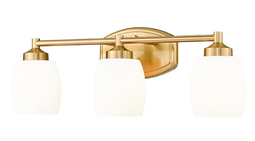 Kendrick Three Light Vanity Luxe Gold