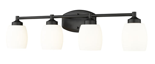 Kendrick Four Light Vanity Matte Black