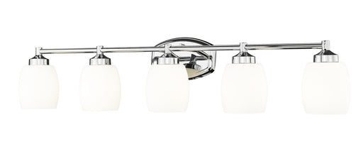 Kendrick Five Light Vanity Chrome