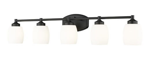 Kendrick Five Light Vanity Matte Black