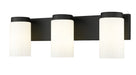 Z-Lite - 746-3V-MB - Three Light Vanity - Burk - Matte Black