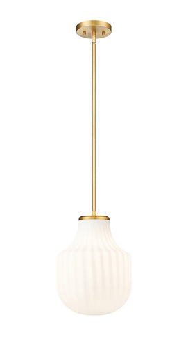 Newbury One Light Pendant Modern Gold