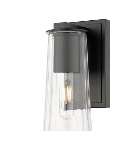 Titus One Light Wall Sconce Matte Black