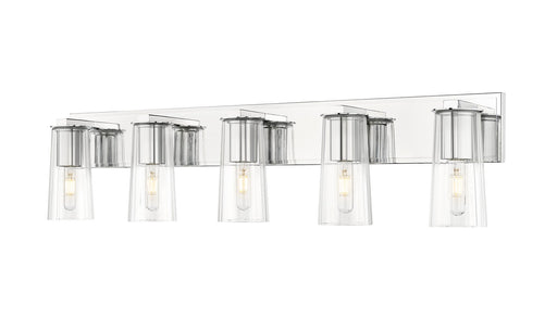 Titus Five Light Vanity Chrome
