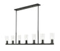 Z-Lite - 826-7L-MB - Seven Light Linear Chandelier - Titus - Matte Black