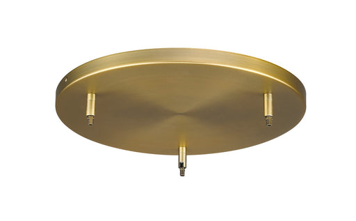Z-Lite - CP1803-HBR - Three Light Ceiling Plate - Multi Point Canopy - Heritage Brass