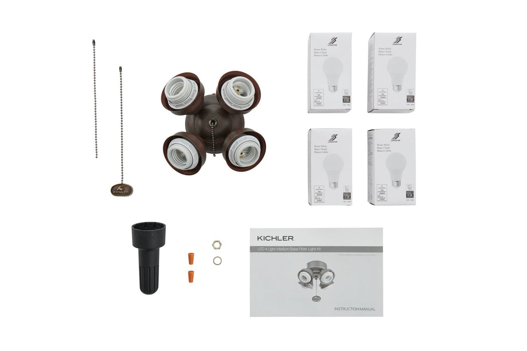 Kichler - 350210TZ - LED Fan Fitter - Accessory - Tannery Bronze