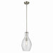 Kichler - 42047NICS - One Light Pendant - Everly - Brushed Nickel