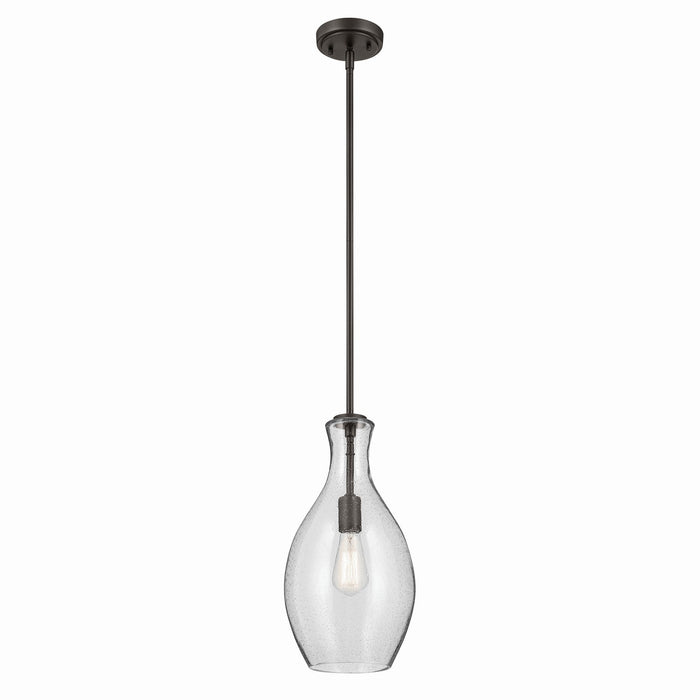 Kichler - 42047OZCS - One Light Pendant - Everly - Olde Bronze