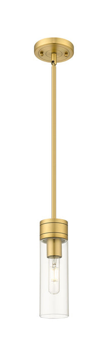 Innovations - 617-1S-BB-G617-8CL - One Light Mini Pendant - Downtown Urban - Brushed Brass