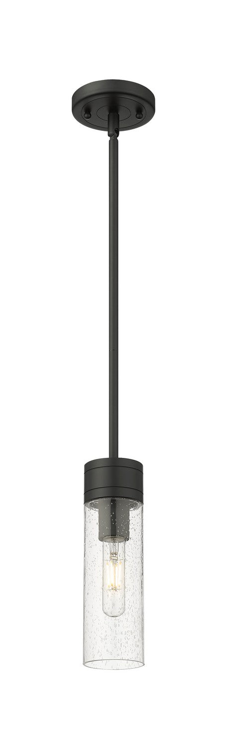 Innovations - 617-1S-BK-G617-8SDY - One Light Mini Pendant - Downtown Urban - Matte Black