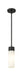 Innovations - 617-1S-BK-G617-8SWH - One Light Mini Pendant - Downtown Urban - Matte Black