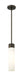 Innovations - 617-1S-OB-G617-11SWH - One Light Mini Pendant - Downtown Urban - Oil Rubbed Bronze