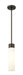 Innovations - 617-1S-OB-G617-11WH - One Light Mini Pendant - Downtown Urban - Oil Rubbed Bronze