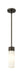 Innovations - 617-1S-OB-G617-8SWH - One Light Mini Pendant - Downtown Urban - Oil Rubbed Bronze