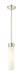 Innovations - 617-1S-PN-G617-11SWH - One Light Mini Pendant - Downtown Urban - Polished Nickel