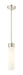 Innovations - 617-1S-PN-G617-11WH - One Light Mini Pendant - Downtown Urban - Polished Nickel