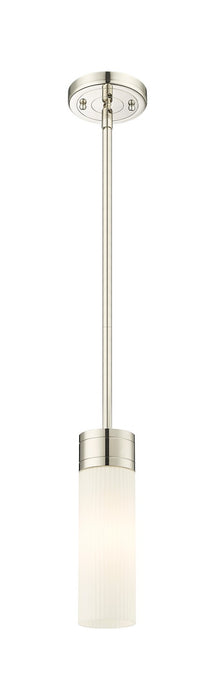 Innovations - 617-1S-PN-G617-8SWH - One Light Mini Pendant - Downtown Urban - Polished Nickel