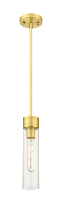 Innovations - 617-1S-SG-G617-11CL - One Light Mini Pendant - Downtown Urban - Satin Gold