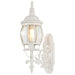 Nuvo Lighting - 60-885 - One Light Outdoor Wall Lantern - Central Park - White