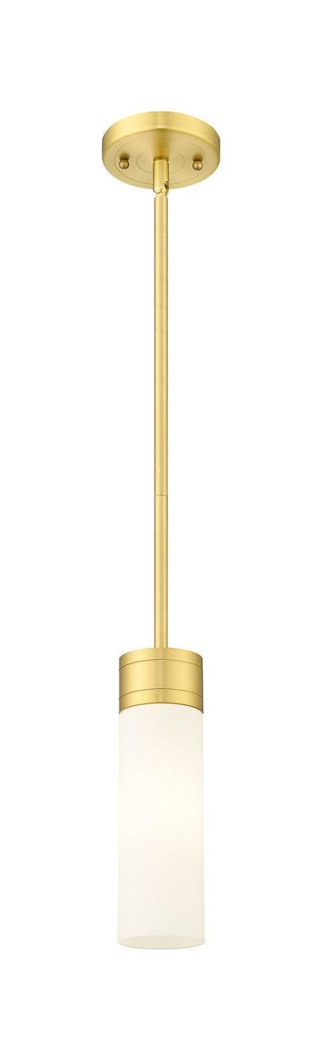 Innovations - 617-1S-SG-G617-8WH - One Light Mini Pendant - Downtown Urban - Satin Gold