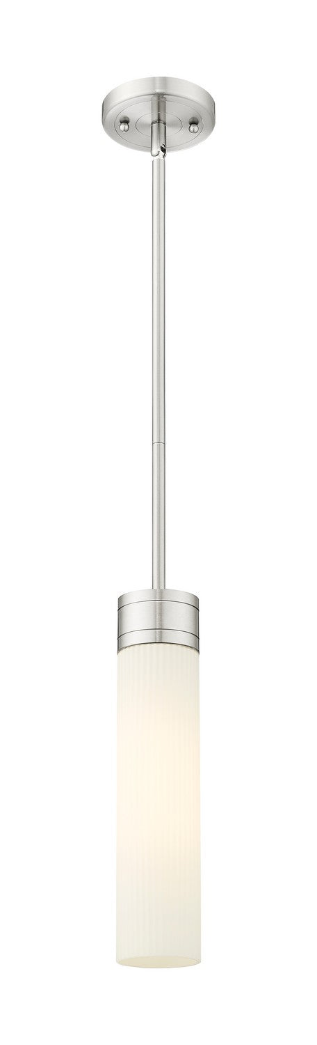 Innovations - 617-1S-SN-G617-11SWH - One Light Mini Pendant - Downtown Urban - Satin Nickel