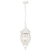 Nuvo Lighting - 60-894 - Three Light Hangng Lantern - Central Park - White