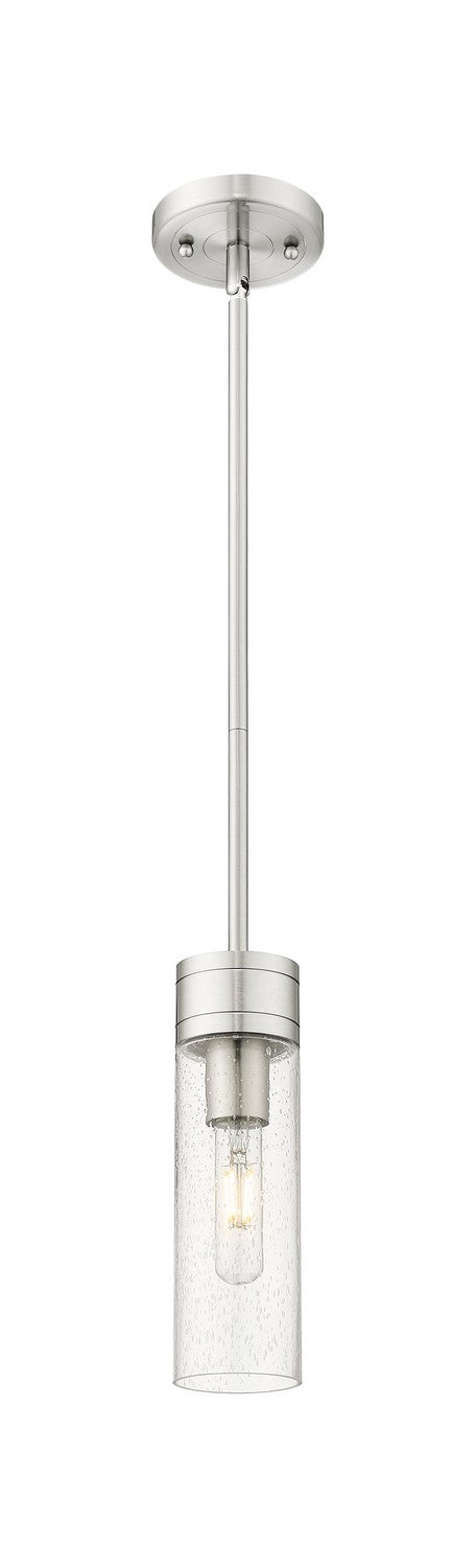 Innovations - 617-1S-SN-G617-8SDY - One Light Mini Pendant - Downtown Urban - Satin Nickel