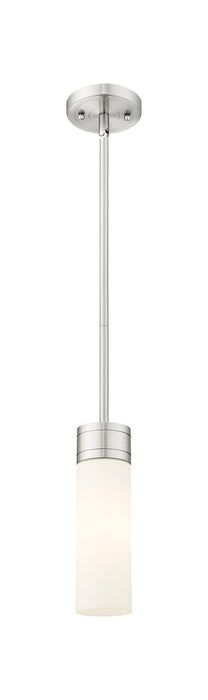 Innovations - 617-1S-SN-G617-8WH - One Light Mini Pendant - Downtown Urban - Satin Nickel